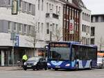 Rheiner Verkehrsbetrieb Mersch GmbH & Co. KG Mercedes-Benz Citaro C2 Hybrid Bus Baujahr 2021. Bahnhofstrasse, Rheine 17-04-2025. 

Rheiner Verkehrsbetrieb Mersch GmbH & Co. KG Mercedes-Benz Citaro C2 Hybrid bus bouwjaar 2021. Bahnhofstrasse, Rheine ...