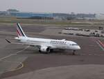 F-HPNO Air France Airbus A220-371 mit dem name  Bastia  Baujahr 2024. Flughafen Schiphol Amsterdam, Niederlande 09-02-2026.

F-HPNO Air France Airbus A220-371 met de naam  Bastia  bouwjaar 2024.  Luchthaven Schiphol 09-02-2026.