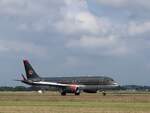 JY-AZD Royal Jordanian airlines Airbus A320-232 mit dem Name  Zarqa .