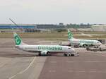 Transavia PH-HZN Boeing 737-8K2 Erstflug dieses Flugzeugs war am 14-03-2004.