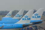 KLM Flugzeugen.