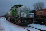 Vossloh G18 Fabriknummer: 5001927 Abgestellt in Hamburg Waltershof am 13.03.2013