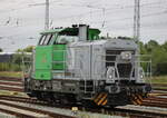 650 302-9 beim Rangieren am 28.08.2022 im Rostocker Hbf.