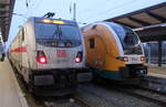 147 581 am Morgen des 25.01.2026 im Rostocker Hbf.