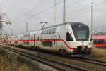 4110 109-4 als IC 2270(Dresden-Warnemünde)bei der Einfahrt im Rostocker Hbf.08.01.2021