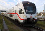 4110 611-9 als Leerzug(Rostock-Warnemünde)bei der Durchfahrt in Warnemünde-Werft.21.11.2021