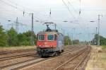 421 381-5 als Lz in Saarmund Richtung Michendorf unterwegs.