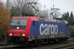 482 036-1 stand am 22.11.2014 im Bahnhof Rostock-Bramow 