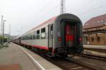 BB-Liegewagen BCMZ lief am 28.07.2013 beim Sonderzug 2680 von Warnemnde nach Berlin-Lichtenberg mit.