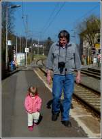 Die erste Bahnfahrt beginnt in Wilwerwiltz.