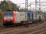 CFL 4020 mit dem üblichen Samstags-KLV aufgenommen in HH-Harburg. 26.10.2013