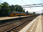 Ein VIRM-Triebwagen erreicht Dordrecht. 02.06.2012