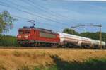 Am 26 Mai 2019 passiert 1604 mit ein Gaskesselwagenzug Tilburg Oude Warande.
