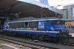RFO 1831 lauft am 27 April 2026 um in Rotterdam während ein Sonderfahrt. Die Lok hat Jubiläumsfarben bekommen anlasslich das 95.Jahresjubiläum der NVBS (Nederlandse Vereniging van Belangstellenden voor het Spor- en Tramwezen). 