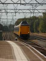 Ein Koploper im Gleisvorfeld des Bahnhofes Enschede. 12.10.2012