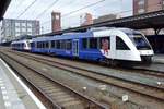 Arriva 32 steht am 13 Oktober 2017 in Nijmegen Centraal.