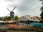 Mühle  De Put  und Rembrandtbrücke.