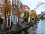 Oude Rijn, Leiden 25-10-2015.