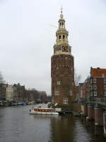 Montelbaansturm, Amsterdam 07-01-2013.