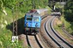 1042 520-8 der CBB (Centralbahn ex ÖBB) auf der Geislinger Steige am 26.06.2012.
