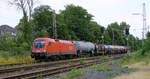 ÖBB 1016 001 mit kurzem Kesselwagenzug Ratingen-Lintorf 15.06.2023