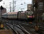 ÖBB 1116 170-2(REV/Vf/14.01.14) mit EN 490 Hans Albers Einfahrt Hamburg Hauptbahnhof 26.02.2016