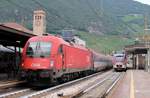 ÖBB 1216 024/ E190 024 mit EC 89 in Bozen 17.07.2019