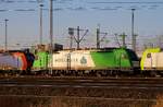 WLB Cargo  Hödlmayr  1216 954-8(REV/13.09.11/km-abh)genießt die Vormittagssonne in Hamburg-Waltershof.