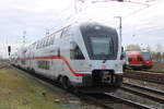 4110 609-3 als IC 2179(Rostock-Dresden)bei der Bereitstellung am 08.03.2020 im Rostocker Hbf.