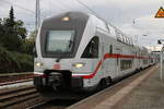 4110 109 als IC 2176 von Dresden nach Warnemünde bei der Durchfahrt in Rostock-Bramow.25.09.2020