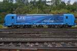 Seitenblick auf LTE 192 999 beim Passage durch K�ln-Gremberg am 17 Juli 2026.