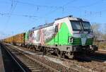 193 219-3 stand am Nachmittag mit Holzzug(WRB-LONE)in WRB abgestellt.31.03.2025