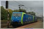 PKP 189 842 + PKP 189 805 Lz bei Einfahrt in Rzepin am 17.10.2015