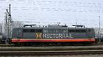 Hectorrail 162.003  Metropolis  oder 151 027-0(REV/NNR 9/24.11.16) Hohe Schaar 29.01.2021