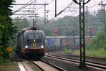 Hectorrail 242.517 mit KLV Zug festgehalten bei der Durchfahrt in Schleswig.