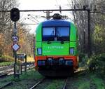 Und ganz hinten in der Ecke stand noch die HECTOR/FLIXTRAIN 242.517. Pattburg/DK 25.11.2023