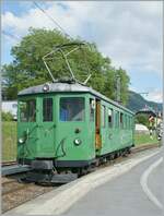 Der GFM Triebwagen Be 4/4 111 war einige Zeit der Blonay Chamby im Einsatz und kam dann zur 2012 gegründeten GFM Historique.