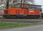 Am 846 633-6 der swissrail traffic am 17.11.2013 in Frauenfeld.