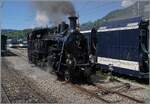 Die BFD HG 3/4 N� 3 rangiert in Blonay um ihren Zug f�r die R�ckfahrt zu �bernehmen. 

7. Juni 2026 