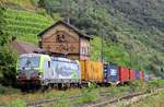 BLS 4475 417-2 mit SamSkip Containerzug.