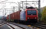 SBBC 482 029-8 mit Containerzug HH-Harburg 29.10.2022