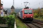 SBBCargo 482 021.3 mit KLV Oberwesel 25.10.2023