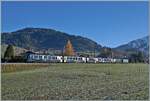 Da in Gstaad gekreuzt wird, kommt gleich darauf der Gegenzug, geschoben von der MOB Ge 4/4 8001. 

30. Nov. 2024