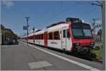 Ein RegionAlps Domino ist als R 91 6118 von Brig nach St-Gingolph unterwegs und konnte beim Halt in Bouveret festgehalten werden.

24. Juli 2024