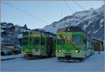 ASD BDe 4/4 401 und 404 in Les Diablerets.