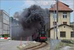 Mit der E 206 nach Tavannes.