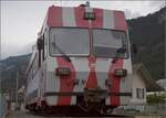 Da wir schon bei Neuheiten sind: Dieser ehemalige FW-Triebwagen Be 4/4 14 hat ein besonderes Schicksal gegen Ende seiner Karriere.