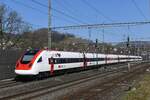 2025-03-05.SBB CFF FFS Gelterkinden  Automotrice pendulaire ICN Refit  RABe 500 024 Ernest von Stockalper    © la photo vous intéresse merci de me contacter   
