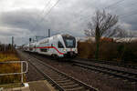 Der vierteilige Stadler KISS - IC2 4113 der Baureihe 4110 (ex Westbahn) der DB Fernverkehr AG fährt am 16.05.2022, auf Leerfahrt zur Bereitstellung, durch den Bahnhof Dresden-Strehlen zum Dresden