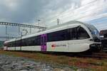 Purpure Türen: ThurBo 520-8 steht am 25 Mai 2019 in Brugg AG.
